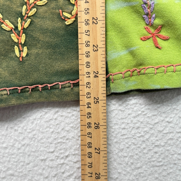 VTG Agan Traders Jacket Womens L Colorful Full Zip Hooded Patchwork Boho Hippie - Picture 5 of 6